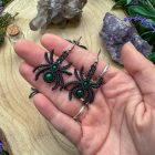 Spider earrings - select your gemstone