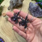 Spider earrings - select your gemstone